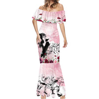 Melbourne Horse Racing Cup Pink Out Derby Mermaid Dress - Wonder Print Shop