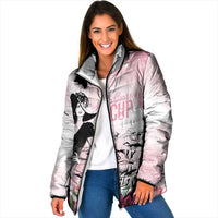 Melbourne Horse Racing Cup Pink Out Derby Padded Jacket - Wonder Print Shop