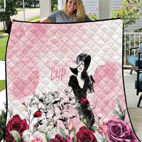 Melbourne Horse Racing Cup Pink Out Derby Quilt - Wonder Print Shop