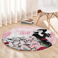 Melbourne Horse Racing Cup Pink Out Derby Round Carpet - Wonder Print Shop