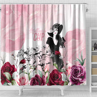 Melbourne Horse Racing Cup Pink Out Derby Shower Curtain - Wonder Print Shop