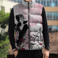 Melbourne Horse Racing Cup Pink Out Derby Sleeveless Puffer Jacket - Wonder Print Shop