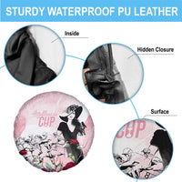 Melbourne Horse Racing Cup Pink Out Derby Spare Tire Cover - Wonder Print Shop