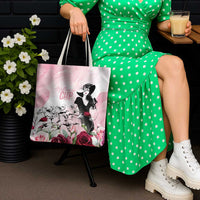 Melbourne Horse Racing Cup Pink Out Derby Tote Bag - Wonder Print Shop