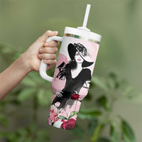 Melbourne Horse Racing Cup Pink Out Derby Tumbler With Handle - Wonder Print Shop