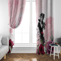 Melbourne Horse Racing Cup Pink Out Derby Window Curtain - Wonder Print Shop