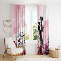 Melbourne Horse Racing Cup Pink Out Derby Window Curtain - Wonder Print Shop