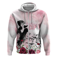 Melbourne Horse Racing Cup Pink Out Derby Zip Hoodie - Wonder Print Shop