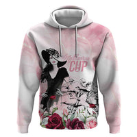 Melbourne Horse Racing Cup Pink Out Derby Zip Hoodie - Wonder Print Shop