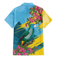 Saint Lucia Family Matching Mermaid Dress and Hawaiian Shirt Tropical Vibes