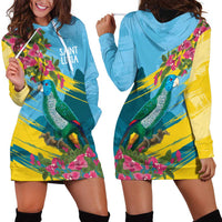 Saint Lucia Hoodie Dress Tropical Vibes