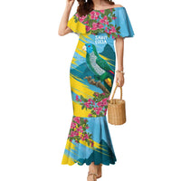 Saint Lucia Mermaid Dress Tropical Vibes