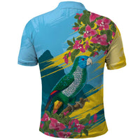 Saint Lucia Polo Shirt Tropical Vibes