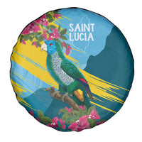 Saint Lucia Spare Tire Cover Tropical Vibes