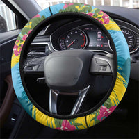 Saint Lucia Steering Wheel Cover Tropical Vibes