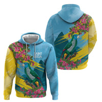 Saint Lucia Zip Hoodie Tropical Vibes