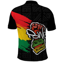 Juneteenth Polo Shirt Power To The People - Wonder Print Shop