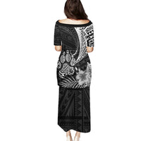 Personalised Polynesian Puletasi Bulldog With Polynesian Patterns - Wonder Print Shop