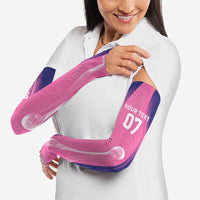 Barbados Cricket Custom Arm Sleeves Royal Champions - Tropical Vibes - Wonder Print Shop