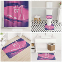Barbados Cricket Custom Bathroom Set Royal Champions - Tropical Vibes - Wonder Print Shop