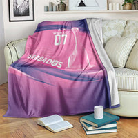 Barbados Cricket Custom Blanket Royal Champions - Tropical Vibes - Wonder Print Shop