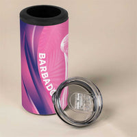 Barbados Cricket Custom 4 in 1 Can Cooler Tumbler Royal Champions - Tropical Vibes - Wonder Print Shop