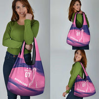 Barbados Cricket Custom Grocery Bag Royal Champions - Tropical Vibes - Wonder Print Shop