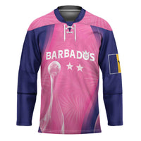 Barbados Cricket Custom Hockey Jersey Royal Champions - Tropical Vibes - Wonder Print Shop