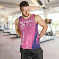Barbados Cricket Custom Men Tank Top Royal Champions - Tropical Vibes - Wonder Print Shop