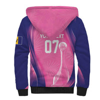 Barbados Cricket Custom Sherpa Hoodie Royal Champions - Tropical Vibes - Wonder Print Shop
