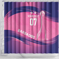 Barbados Cricket Custom Shower Curtain Royal Champions - Tropical Vibes - Wonder Print Shop