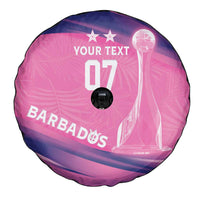 Barbados Cricket Custom Spare Tire Cover Royal Champions - Tropical Vibes - Wonder Print Shop