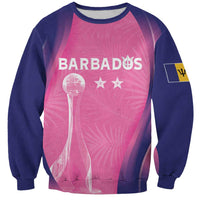 Barbados Cricket Custom Sweatshirt Royal Champions - Tropical Vibes - Wonder Print Shop