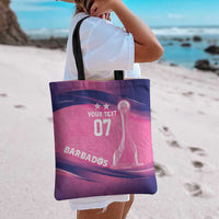 Barbados Cricket Custom Tote Bag Royal Champions - Tropical Vibes - Wonder Print Shop