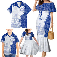 Personalised Queen Victoria School Family Matching Mermaid Dress and Hawaiian Shirt QVS Old Boys LT7 - Wonder Print Shop