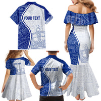 Personalised Queen Victoria School Family Matching Mermaid Dress and Hawaiian Shirt QVS Old Boys LT7 - Wonder Print Shop