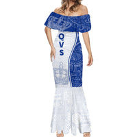 Personalised Queen Victoria School Mermaid Dress QVS Old Boys - Wonder Print Shop