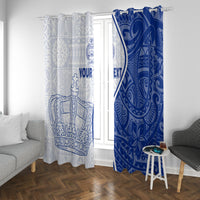 Personalised Queen Victoria School Window Curtain QVS Old Boys - Wonder Print Shop