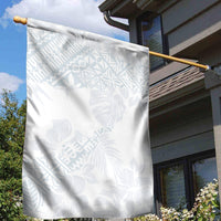 Samoa White Sunday Garden Flag Hibiscus Special - Wonder Print Shop