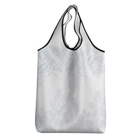 Samoa White Sunday Grocery Bag Hibiscus Special