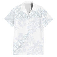 Samoa White Sunday Hawaiian Shirt Hibiscus Special - Wonder Print Shop