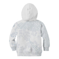 Samoa White Sunday Kid Hoodie Hibiscus Special - Wonder Print Shop