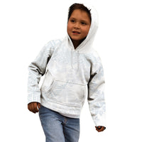 Samoa White Sunday Kid Hoodie Hibiscus Special - Wonder Print Shop