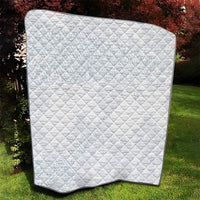 Samoa White Sunday Quilt Hibiscus Special - Wonder Print Shop