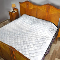 Samoa White Sunday Quilt Hibiscus Special - Wonder Print Shop