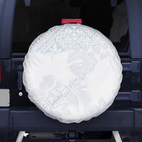 Samoa White Sunday Spare Tire Cover Hibiscus Special - Wonder Print Shop