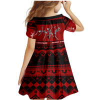 Christmas Family Matching Mermaid Dress and Hawaiian Shirt Jolly Skull Merry Creepmas LT7 - Wonder Print Shop