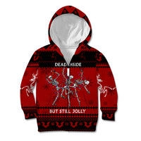 Christmas Kid Hoodie Jolly Skull Merry Creepmas - Wonder Print Shop