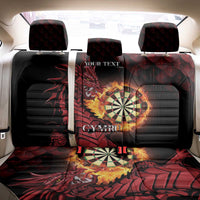 Wales Darts Personalised Back Car Seat Cover Red Dragon Cymru Am Byth