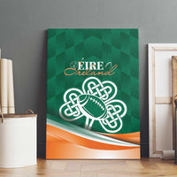 Éire Rugby Celtic Shamrock Canvas Wall Art Ireland's Call